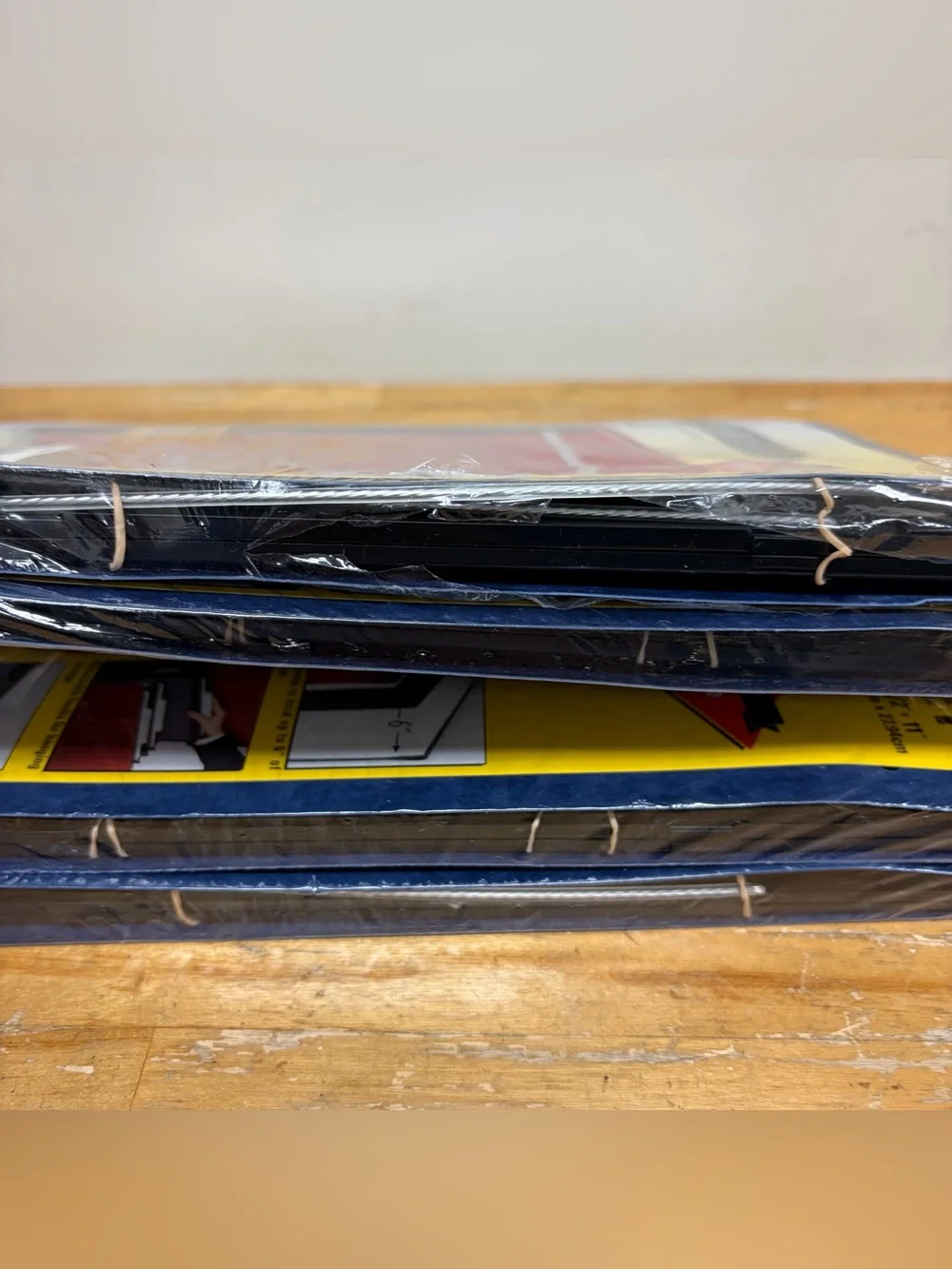 Lot of 4: Blue Binders ACCO 8 1/2